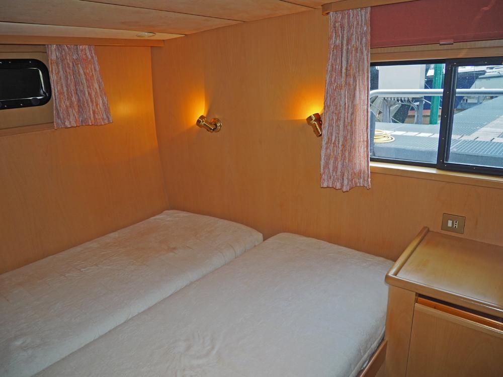 Achterkajuit, Accommodatie